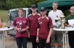 3. Platz bei den Schüler und Jugendlichen belegte das Team vom AV Glück - Auf Wiesenau e.V. mit 4150 g